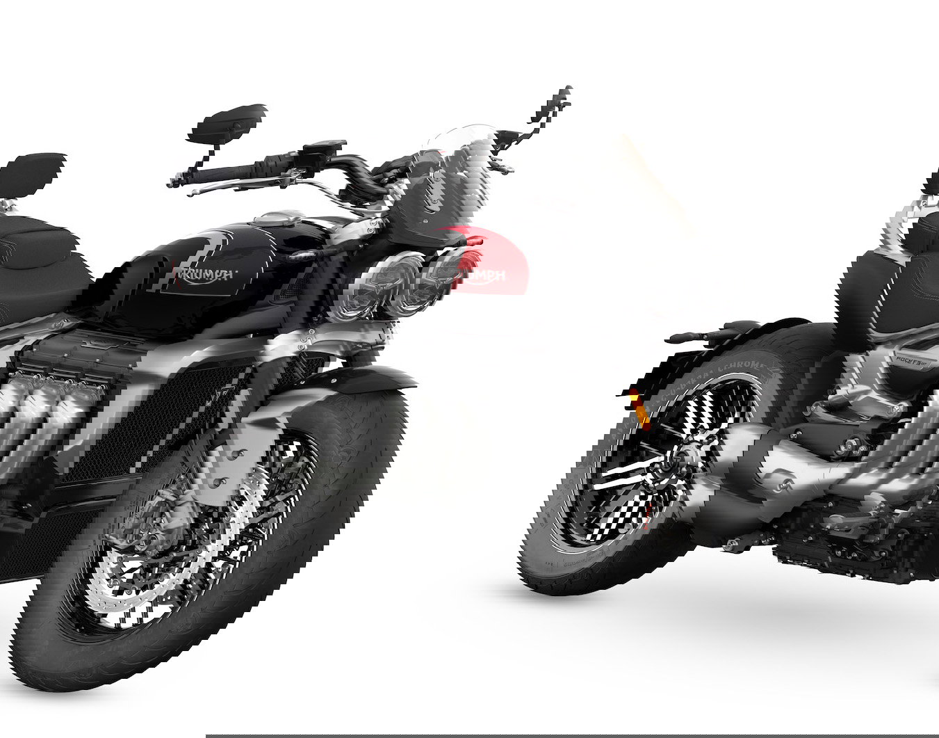 A 2024 Rocket 3 GT motorcycle